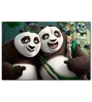 Cakatablo Neşeli Kung Fu Panda 3 MDF Tablo