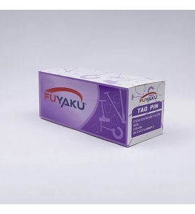 Fuyaku 45 MM Standart Kılçık Etiketleme Plastiği Siyah (10.000 Adet)