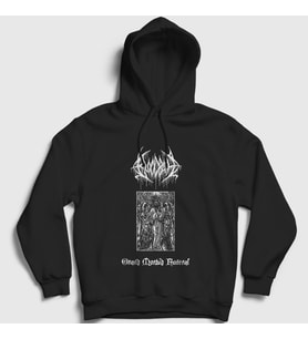 Presmono Unisex Siyah Saints Bloodbath Kapüşonlu Sweatshirt 387000tt