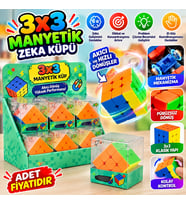Mey İthalat® 3x3 Tic Tac Manyetik Küp (adet fiyatıdır)
