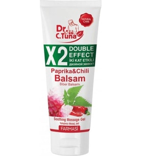 Dr. C. Tuna İki Kat Etkili Biberli Masaj Jeli 250 ml