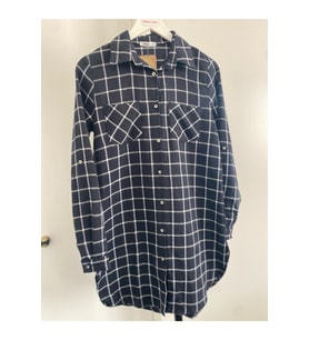 Unisex Ekose Oduncu Gömlek