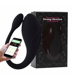 Kadınlar için Uzaktan Kumanda Vibratör Giyilebilir Külot G-spot Vibratör Yapay Penis wAPP Kontrol Külot Vajinal Stimülatör Klitoral ve  Masaj Çift için Yetişkin