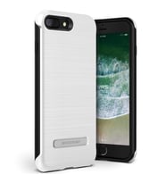 VRS iPhone 8 Plus/7 Plus ile Uyumlu New Duo Guard Kılıf Cream White (Beyaz)