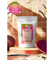 Pink Vanilla Matcha - Vanilya Aromalı Pembe Superfood Matcha Tozu, 100 gr