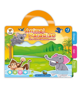 Nessiworld Kullanılabilen Sticker Animal Paradise