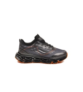 Mc Jamper Siyah Füme Memory Foam Bağcıklı Hafif Esnek Erkek Sneaker 2326 M