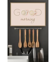 Mutfak Temalı Çerçeve Görünümlü MDF Tablo