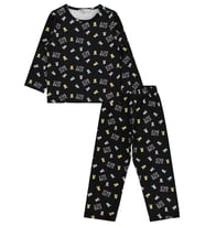 Civil Girls Dont Look Back Baskılı 2-5 Yaş Pijama Takımı - Siyah