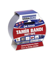 Mey İthalat® Vodaseal Duct Tape Tamir Bandı 50 Mm 25 Metre Gri