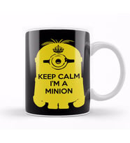 Keep Calm I'm A Minion Kupa Bardak Porselen