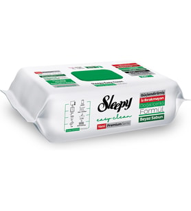 Easy Clean Premium Beyaz Sabun Katkılı Yüzey Temizlik Havlusu Mendili 100 Yaprak