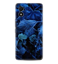 TCL 303 Kılıf Silikon Desen Özel Seri Blue Foid 1628