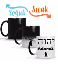 Adonai Sihirli Kupa Bardak Porselen