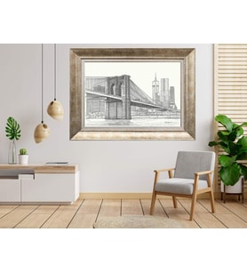 Gümüş Çerçeveli dekoratif Tablo as457