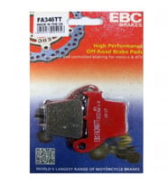 Ebc Fa346Tt 2004-2023 Honda CRF 250 R Uyumlu Arka Fren Balatası Karbon Balata