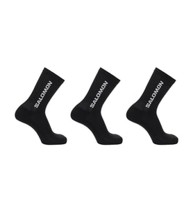 Salomon Everyday Crew 3Pack Çorap LC2086100 Siyah