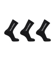 Salomon Everyday Crew 3Pack Çorap LC2086100 Siyah