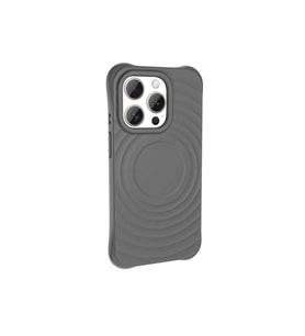 Apple iPhone 15 Pro Max Uyumlu M-safe Şarj Özellikli Airbagli Mat Görünümlü Zore Hepi Kapak (Gri)