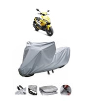 Yuki Imola 125  Gri Motosiklet Brandası ARKA ÇANTA UYUMLU DEĞİLDİR