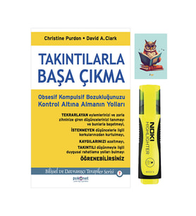 Takıntılarla Başa Çıkma - Psikonet - 9789759893767 - Sarı Fosforlu Kalem - Not Defterli Seeti