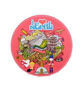 Nepal Temalı Magnet Kapak Açacak (Karışık)
