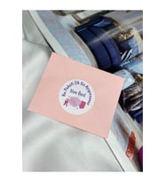 Pembe Size Özel Bu Paketi İlk Siz Açıyorsunuz Etiketi Yuvarlak Mat Sticker 4 Cm (100 Adet)