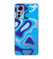 PrintiFy Xiaomi Redmi Note 12S Uyumlu Kamera Korumalı Renkli Desen Tasarımlı Şeffaf Kılıf
