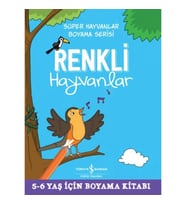Renkli Hayvanlar - Süper Hayvanlar Boyama Serisi