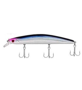 Fujin Z-Bass Minnow 125F 21gr Maket Balık 203 Black Back GB