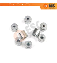 ECR011 Cam Kriko Kablo Halat Uç Pimi Tutma Perçini 6x5.6/1.7 mm 100 Adet