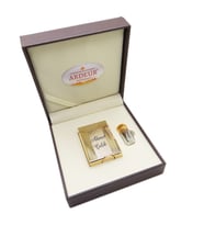 Ardeur® Heritage Gold Desen Oymalı İsme Özel Çakmak Hediyelik Çakmak