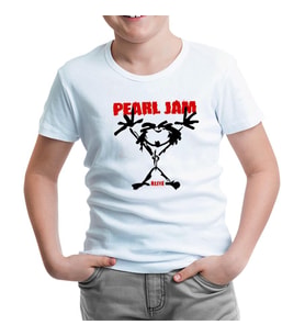 Pearl Jam Beyaz Çocuk Tshirt