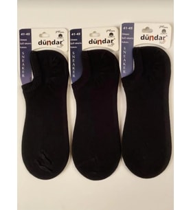 DÜNDAR PLUS 5558 ERKEK DİKİŞSİZ SNEAKER ÇORAP 6 ADET