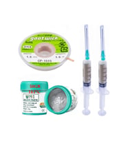 Bst-506 Krem Lehim Sıvı Lehim Solder Paste 50gr Lehim Emme Temizleme Teli 1,5mm Cp-1515