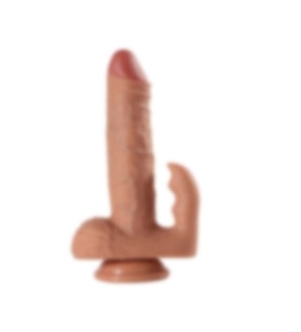 River World 21 cm'lik USB Şarjlı Klitoris Uyarıcılı Pe nis Vibratör
