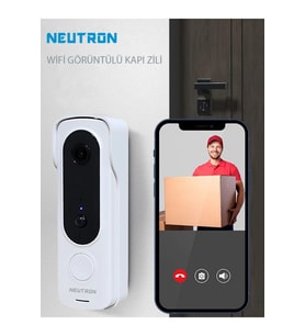NEUTRON NTL-SB-02MP WİFİ GÖRÜNTÜLÜ KAPI ZİLİ