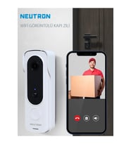 NEUTRON NTL-SB-02MP WİFİ GÖRÜNTÜLÜ KAPI ZİLİ