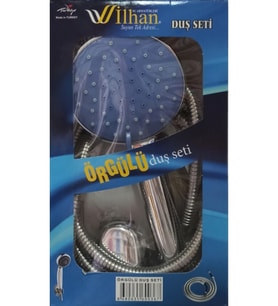Kaliteli Örgülü Duş Seti (3 Fonksiyonlu Büyük Duş Başlığı)