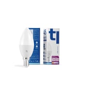 Redeem Plus C37S E14 Mum Ampul, Titreşimsiz, Göz Konforu, 594 Lümen, Soğuk Beyaz, 6500 Kelvin