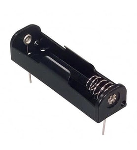 Powermaster AAA Tekli İnce Pil Yuvası PBC (IC-233B-1P) (Siyah)