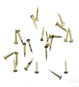 Klips, Menteşe, Ayağı Çivisi 9mm Çelik - Sarı 100gr