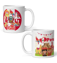 Peru Kupa Bardak 2 Adet Seyahat Hatıra Peru Mug (Karışık)