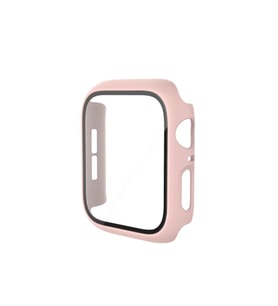 Apple Watch 40mm Camlı Kasa Ekran Koruyucu - Pembe