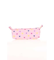 Kaukko Triangle Punch Kalem Çantası Pink K2580 (Pembe)