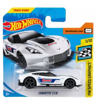 Hot Wheels Corvette C7.R - 2018 - Beyaz - FJW41 - 1/64