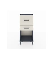 Arges Komodin 2 Çekmeceli 44x30x96 Antrasit-Aytaşı