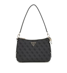 Guess ECO ERICA TOP ZIP SH Kadın Antrasit Omuz Çantası HWESG951018-CLO