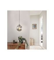 Mylights krom kaplama Modern Füme Cam Tekli Sarkıt Avize iç Mekan Aydınlatma