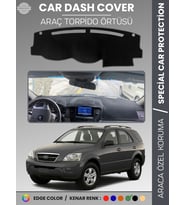 KİA SORENTO (2006-2009) Torpido Örtüsü Ön Panel Halı Torpido Koruma Tam Uyum Araca Özel Kaymaz